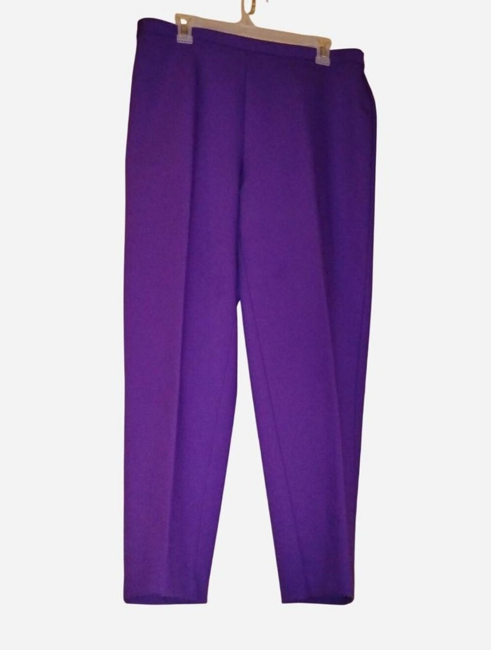Vintage Levi Strauss & Co. Bend Over Purple High-Waisted Trousers (Size 16)